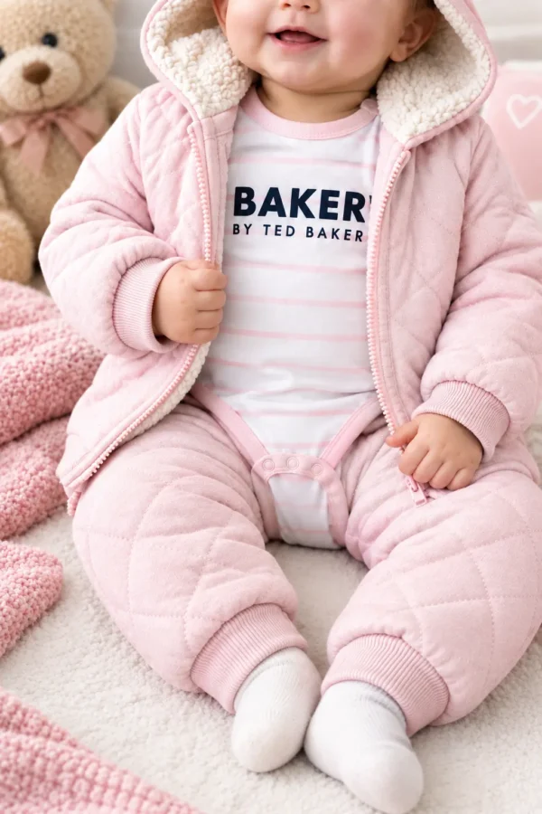 Ensemble Hiver Fille BAKER – Douceur & Élégance